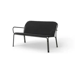 Sofá lounge Thorvald SC110, Warm black, 143 cm