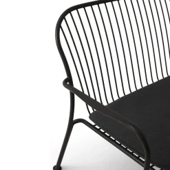 Sofá lounge Thorvald SC110, Warm black, 143 cm