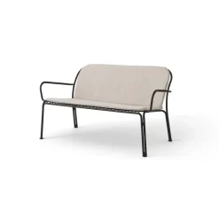 Sofá lounge Thorvald SC110, Warm black, 143 cm