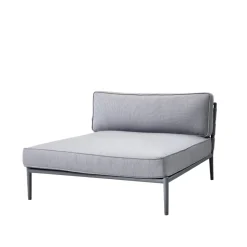 Sofá modular Conic, Light grey-diván incl. cojines