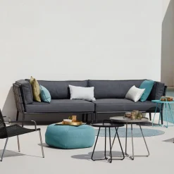 Sofá modular Conic, Light grey-diván incl. cojines