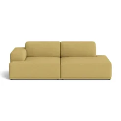 Sofá modular Connect Soft Hallingdal 65 nr.407 amarillo, Sin reposabrazos (D)
