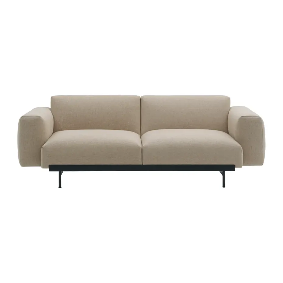 Sofá modular de 2 plazas In Situ configuración 1, Ecriture 240-Black