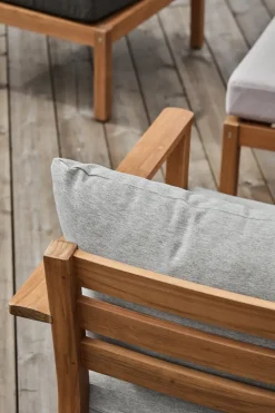 Sofá modular de 2 plazas Stockaryd derecha, Teak