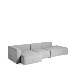 Sofá modular Mags, tejido Hallingdal 130 gris, izquierda