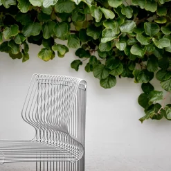 Sofá modular Pantonova, Stainless steel, convex