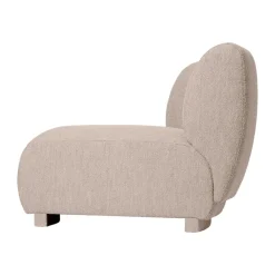 Sofá modular Rico corner 45 Soft Bouclé, Natural