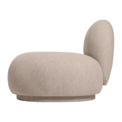 Sofá modular Rico open R (derecha), Soft bouclé-natural