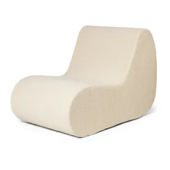 Sofá modular Rouli center module pure bouclé, Off-white