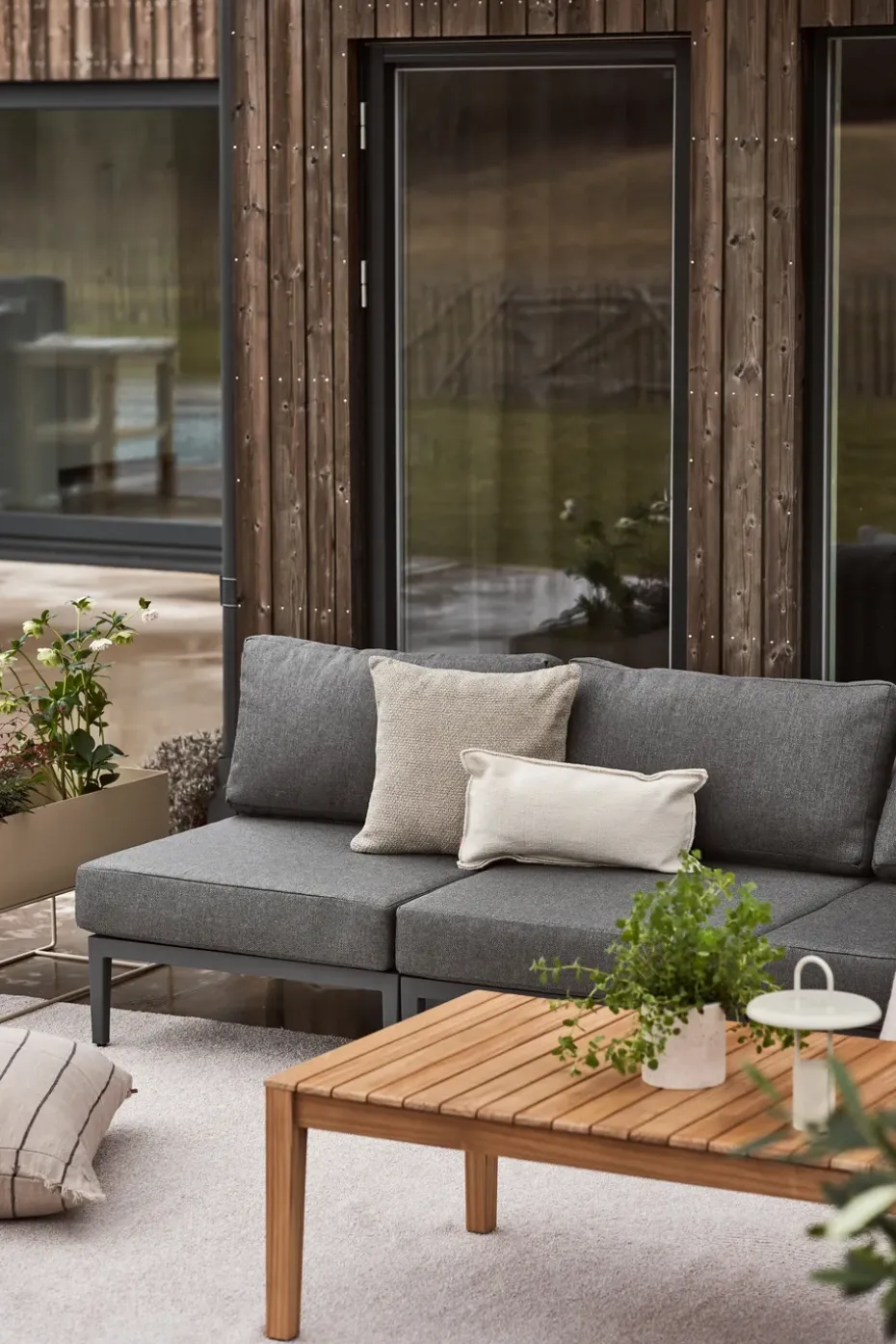 Sofá modular Santander módulo central, Gris