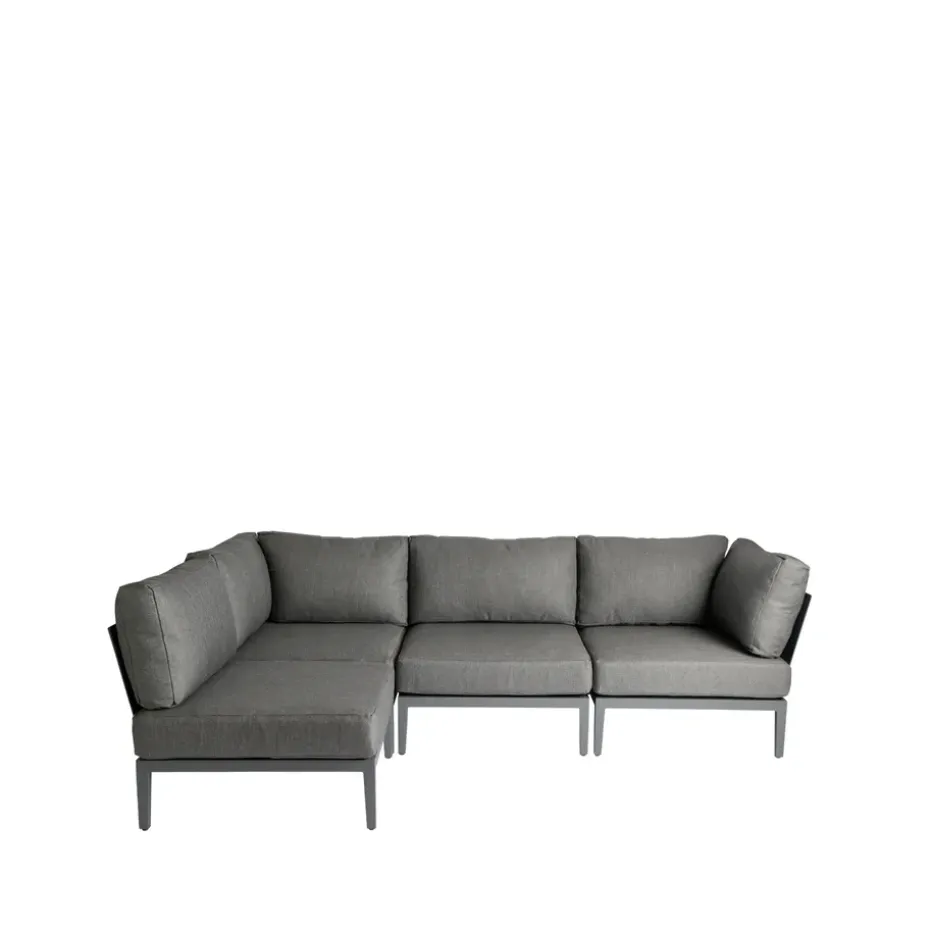 Sofá modular Santander módulo de esquina, Gris