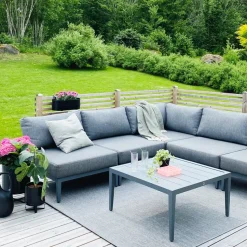 Sofá modular Santander módulo de esquina, Gris