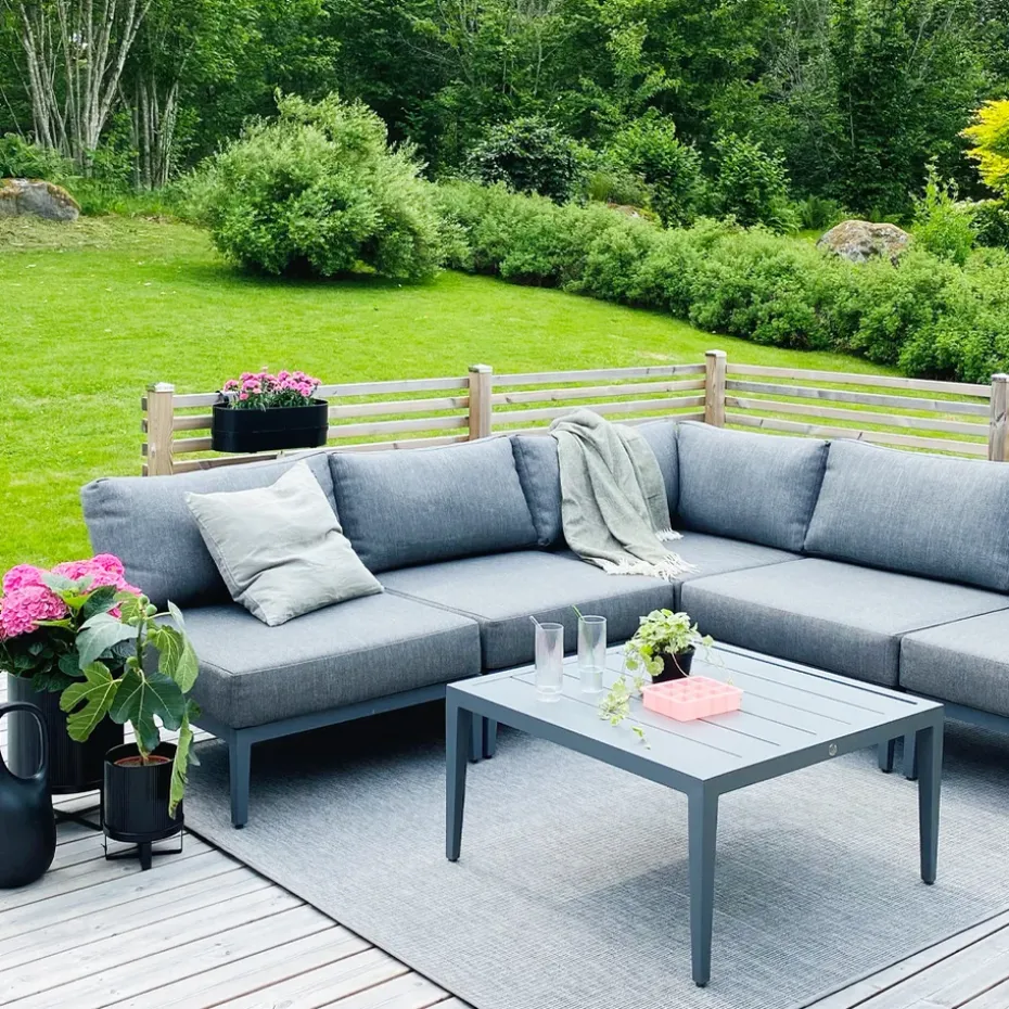 Sofá modular Santander módulo de esquina, Gris