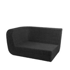 Sofá modular Savannah, Black, derecho