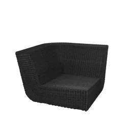 Sofá modular Savannah, Black, esquina