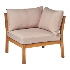 Sofá modular Stockaryd pieza de esquina, Teak