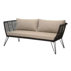 Sofá Mundo, Black-beige