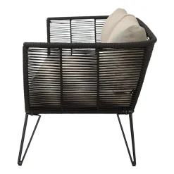 Sofá Mundo, Black-beige