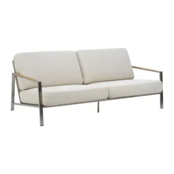 Sofá Naos, Stainless steel-dot beige, 2,5 plazas