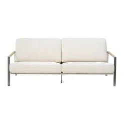 Sofá Naos, Stainless steel-dot beige, 2,5 plazas