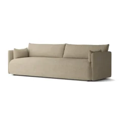 Sofá Offset 3 plazas, Audo Bouclé 02 Beige