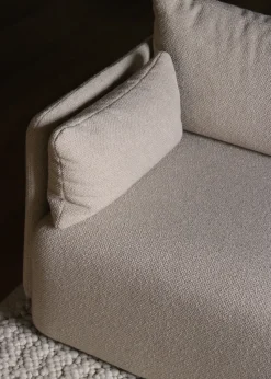 Sofá Offset 3 plazas, Audo Bouclé 02 Beige