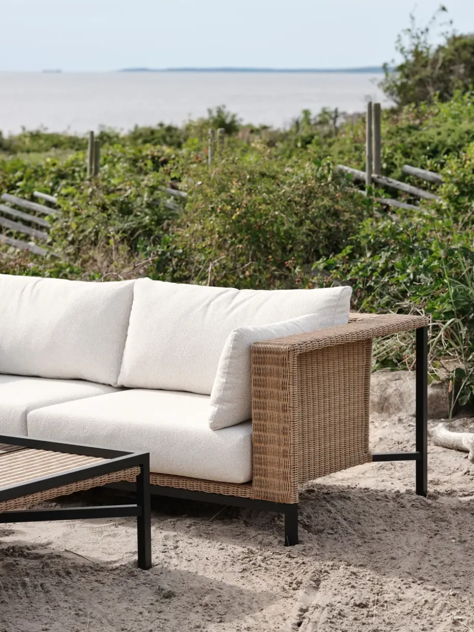 Sofá Shell, Teddy rice-negro