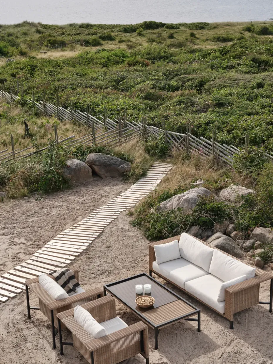 Sofá Shell, Teddy rice-negro