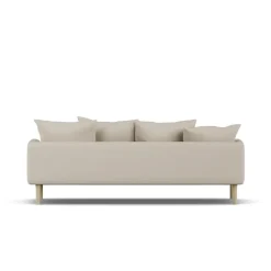 Sofá Sjövik, Jump Beige 1956-roble blanco aceitado, 3 plazas