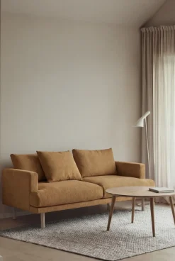 Sofá Sjövik, Jump Honey 1959-roble blanco aceitado, 2,5 plazas