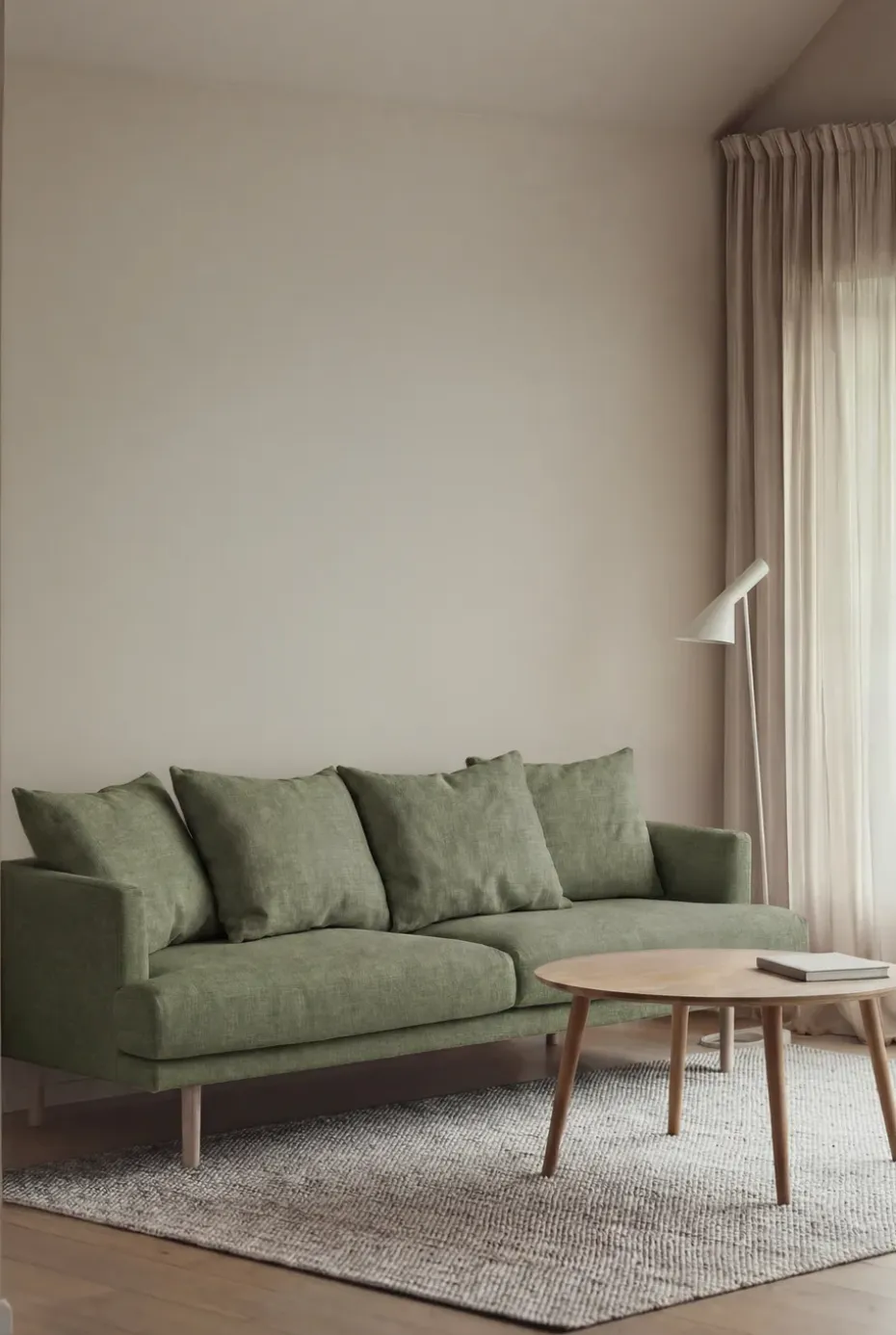 Sofá Sjövik, Same Forest 6677 -roble blanco aceitado, 3 plazas