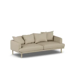 Sofá Sjövik, Same Sand 6672-roble blanco aceitado, 3 plazas
