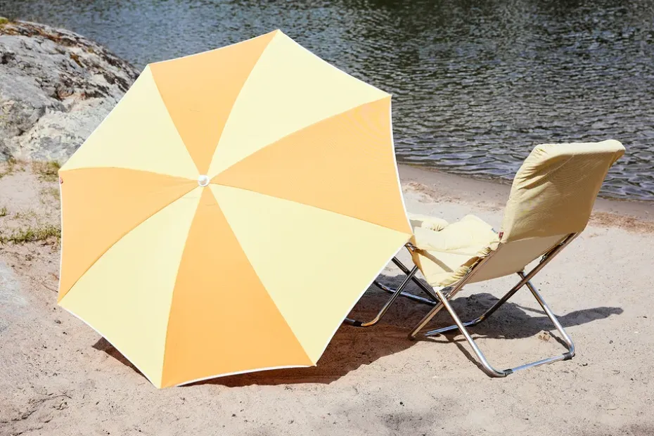 Sombrilla Elios POP, Yellow-orange