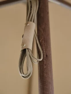 Sombrilla Paliano, Marrón-taupe 350 cm