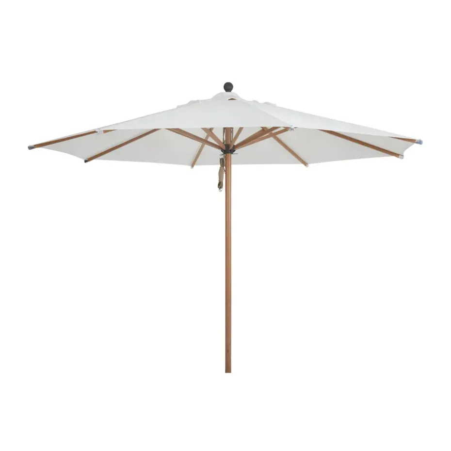 Sombrilla Paliano, Natural-blanco 300 cm