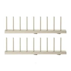 Soporte para platos String, Beige, 30 cm, paquete de 2