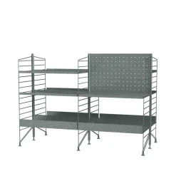 Soporte vertical galvanizado String Outdoor, Galvanizado