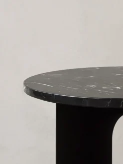 Tablero Androgyne para mesa auxiliar Ø65 cm, Nero Marquina