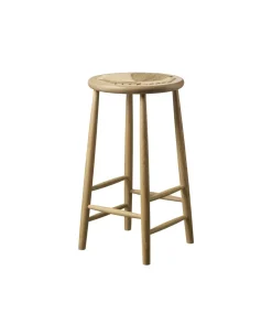 Taburete alto J165C 65 cm, Oak nature lacquered-nature