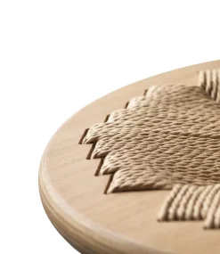 Taburete alto J165C 65 cm, Oak nature lacquered-nature