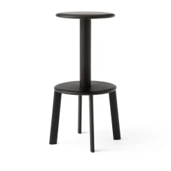 Taburete alto Massif AV40, Dark stained oak-warm black