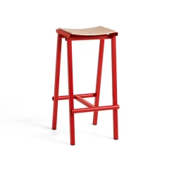 Taburete alto Taburete 8, 75 cm, Signal red
