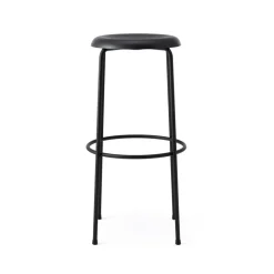Taburete alto Taburett, Negro-negro, 78 cm