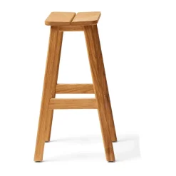 Taburete Angle Standard 65 cm, Roble