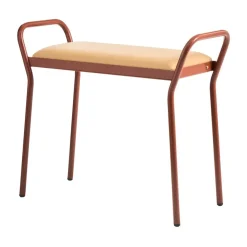 Taburete Anyone, Cinnamon-vegeta trace leather