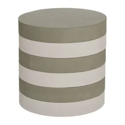 Taburete apilable Iro, Olive-clay