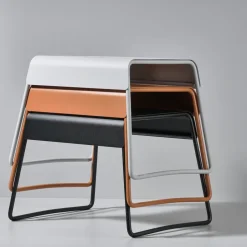 Taburete A-Stool, negro