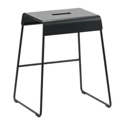 Taburete A-stool outdoor 45 cm, Black