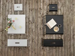 Taburete A-stool outdoor 45 cm, Black