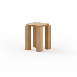Taburete Atlas, Natural Oak